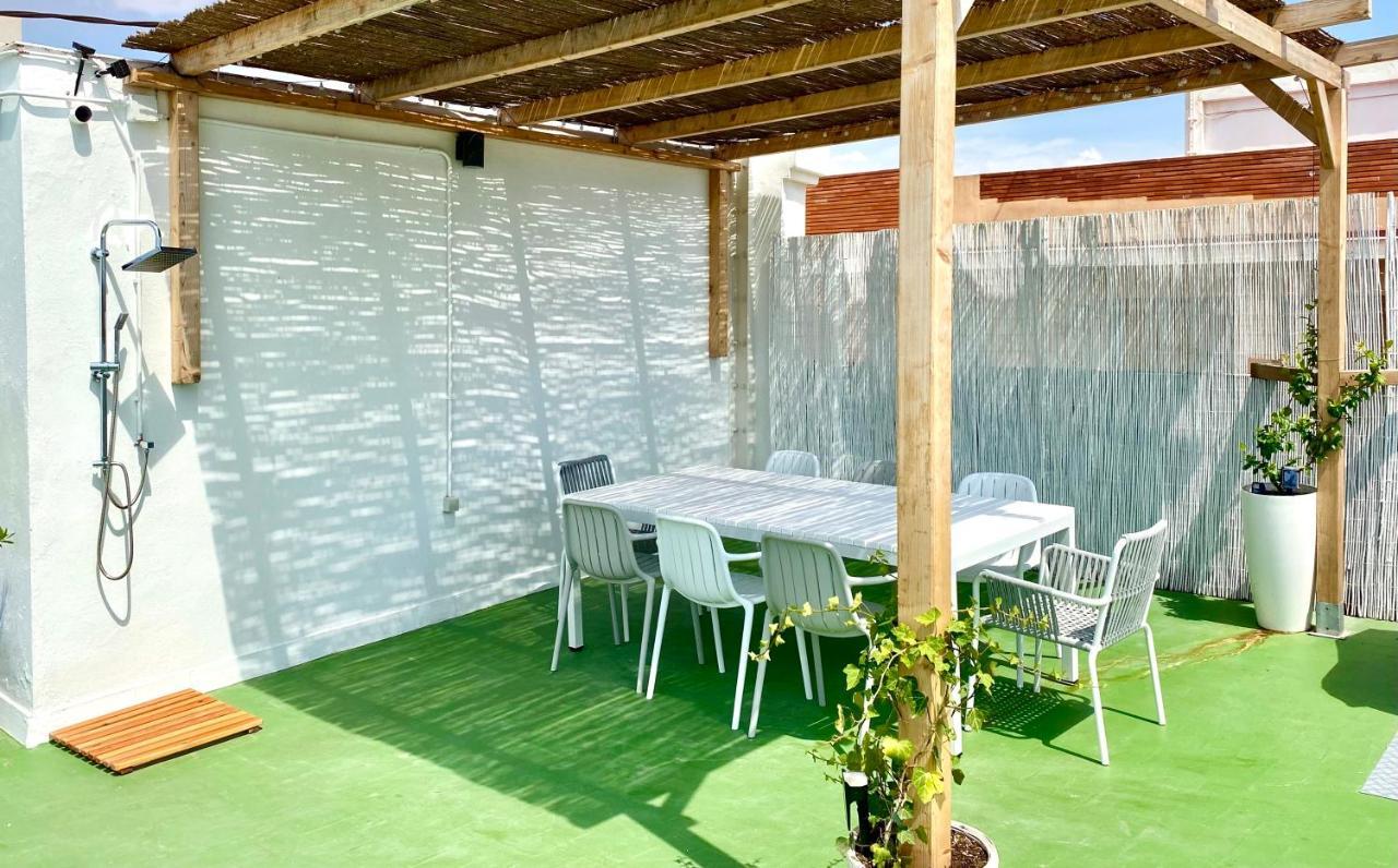 Habitacion En Playa Malvarrosa Con Bano Privado -No Ac- Valencia Buitenkant foto